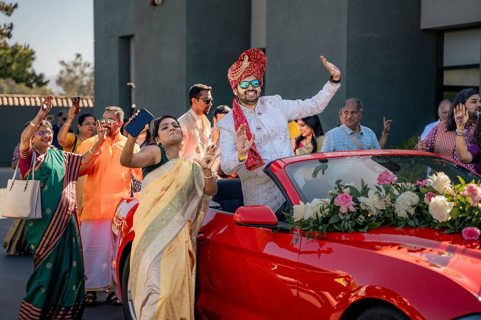 Baraat ceremony