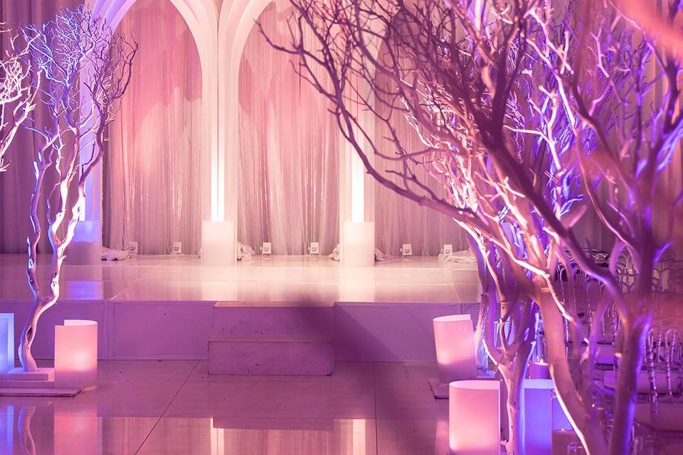 Winter wonderland wedding