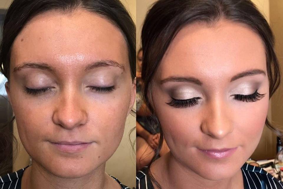 Gorgeous before and after