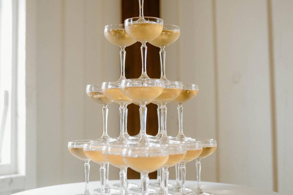 Champagne Tower