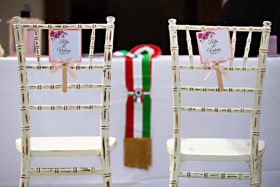 Wedding chairs