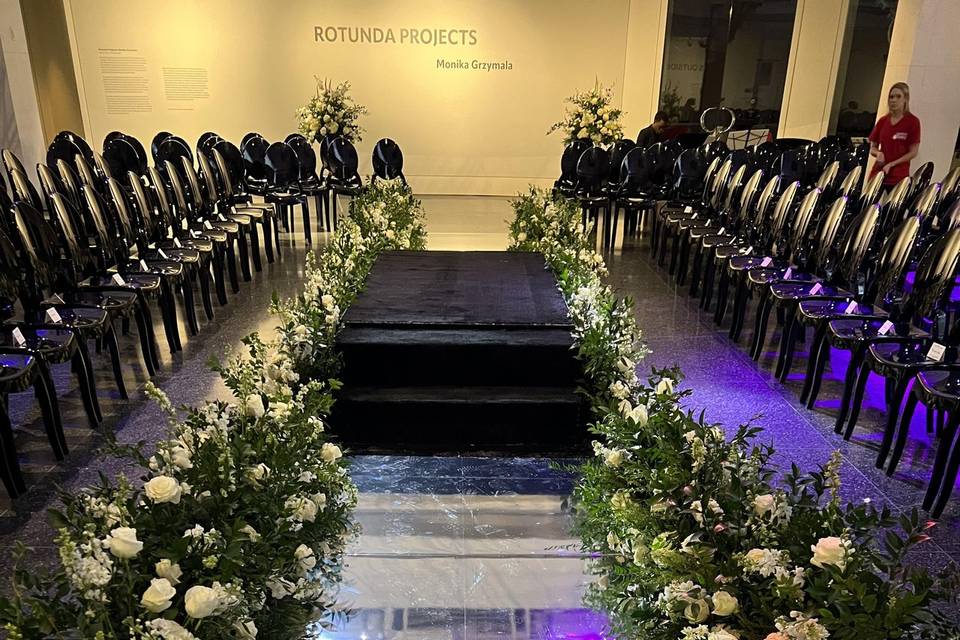 Runway Wedding