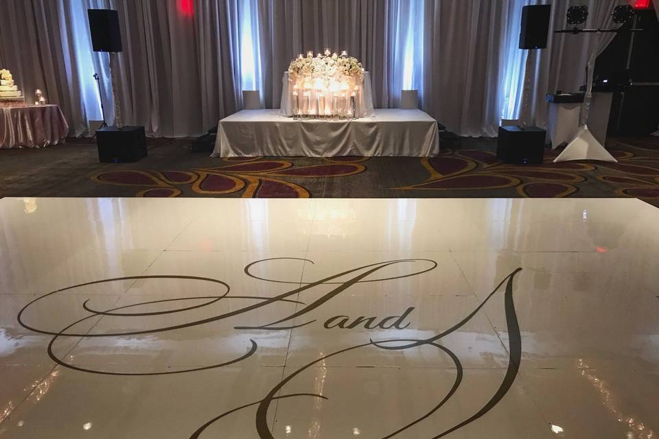 Dance Floor Decal