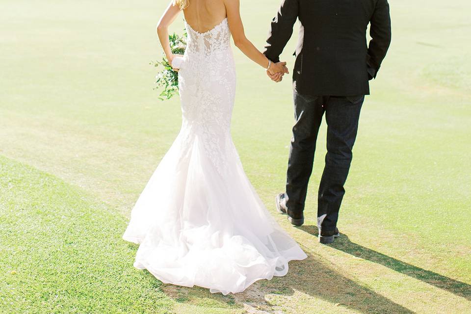 Golf course wedding 2