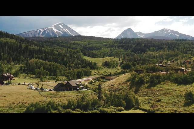 Drone footage of ceremony Site