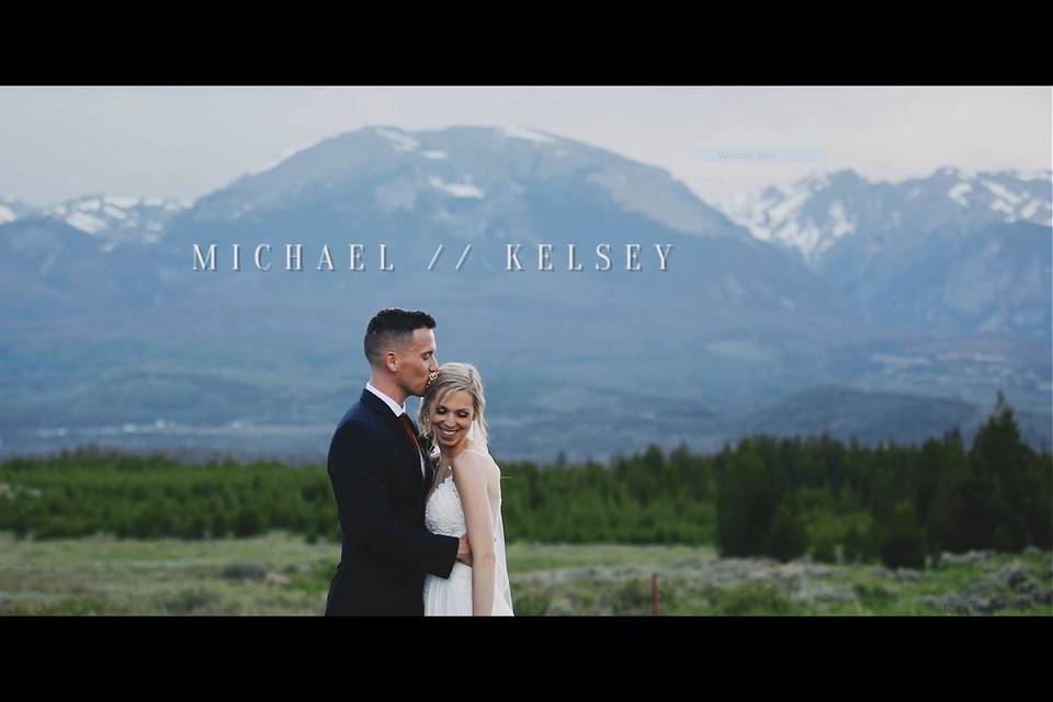 Mountain wedding footage