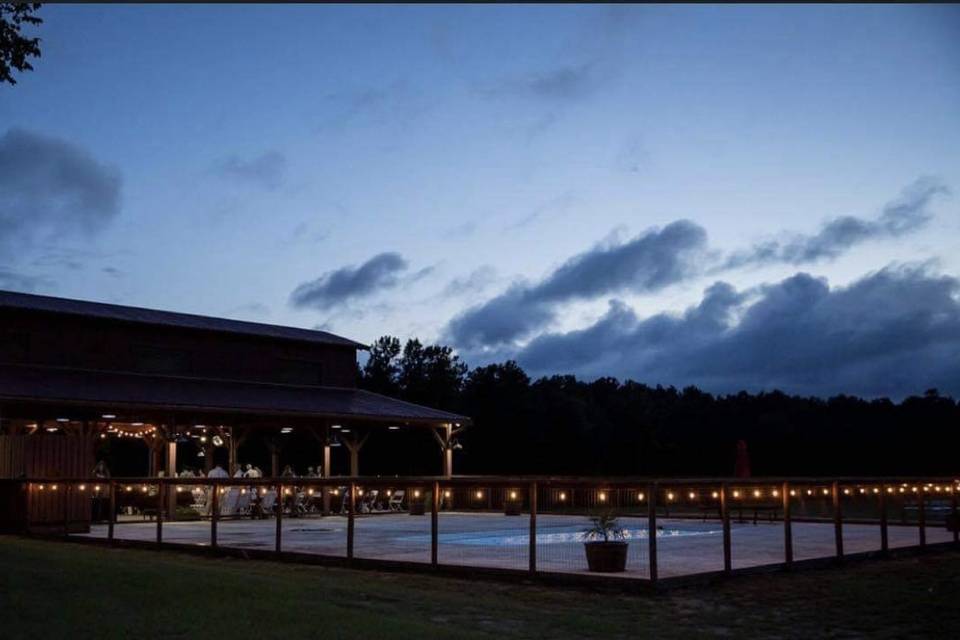 Pavilion at Dawn