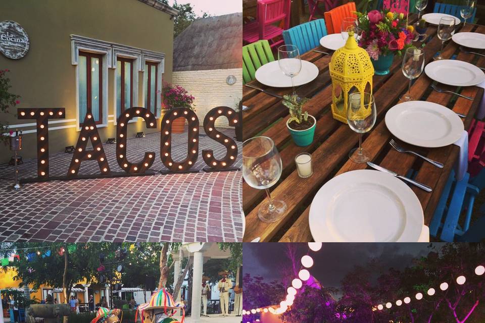 Mexican theme corporate event