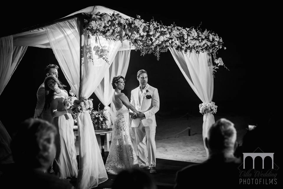 Ceremony on the beach