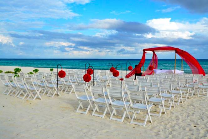 Beach ceremony