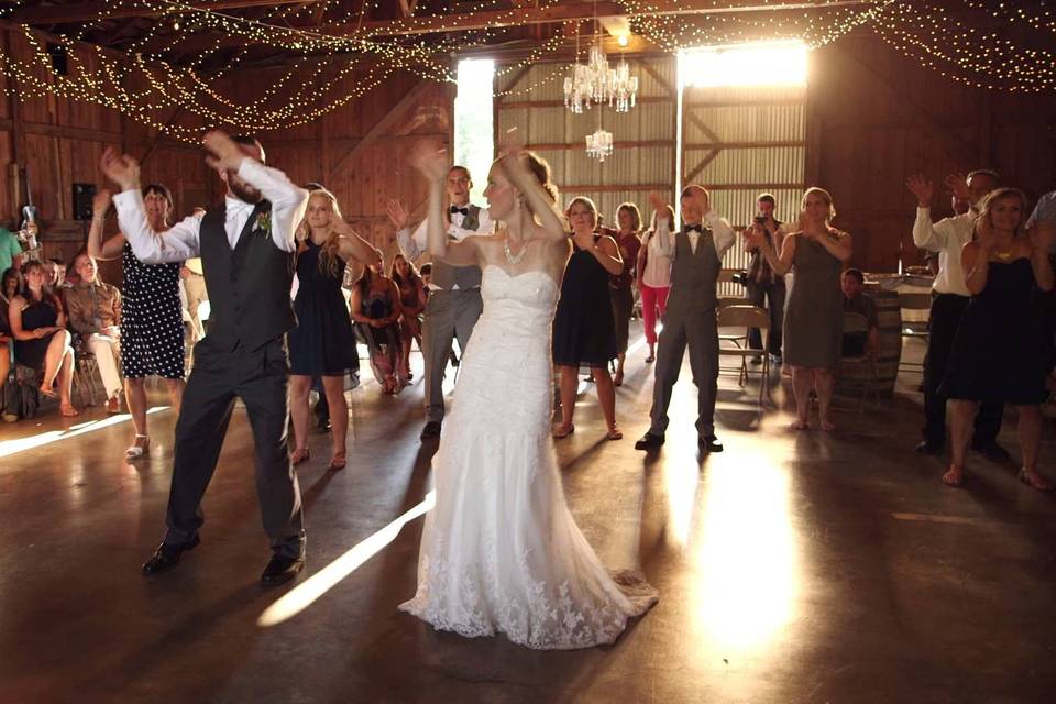 Choreographed first dance