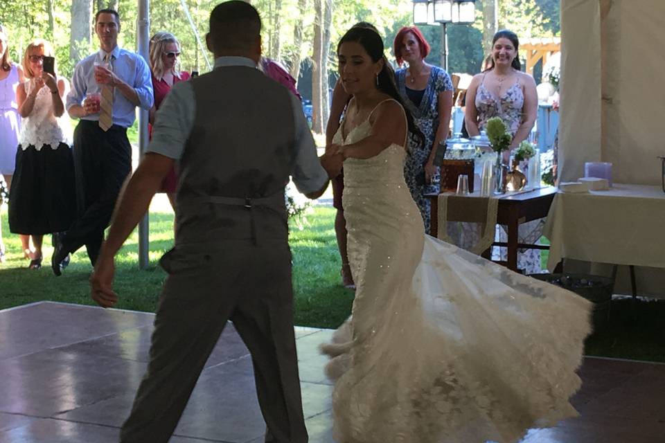 Leah and Joe -- Sept. 23, 2017 -- Tolland, CT