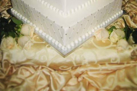 Square shape cake