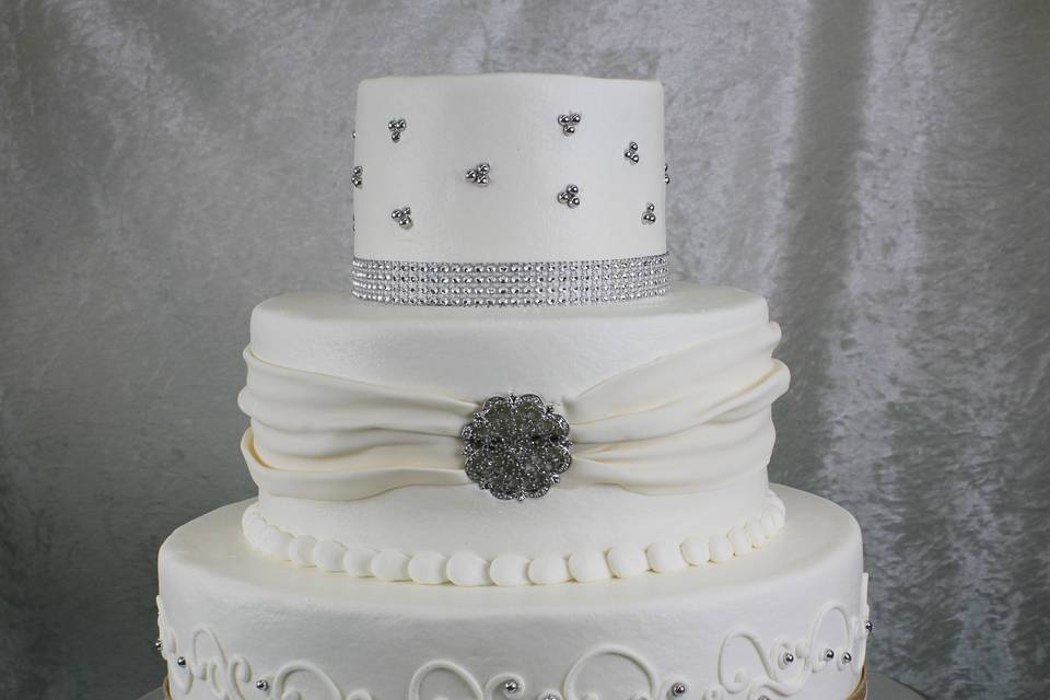 Custom Cake Design - Wedding Cake - Gaithersburg, MD - WeddingWire