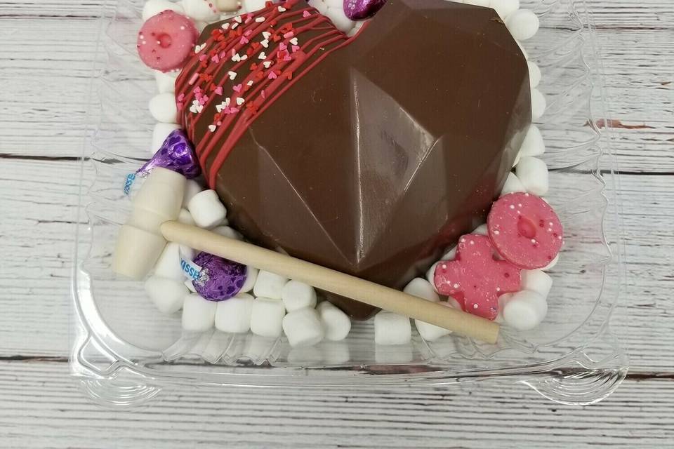 Breakable Chocolate Heart