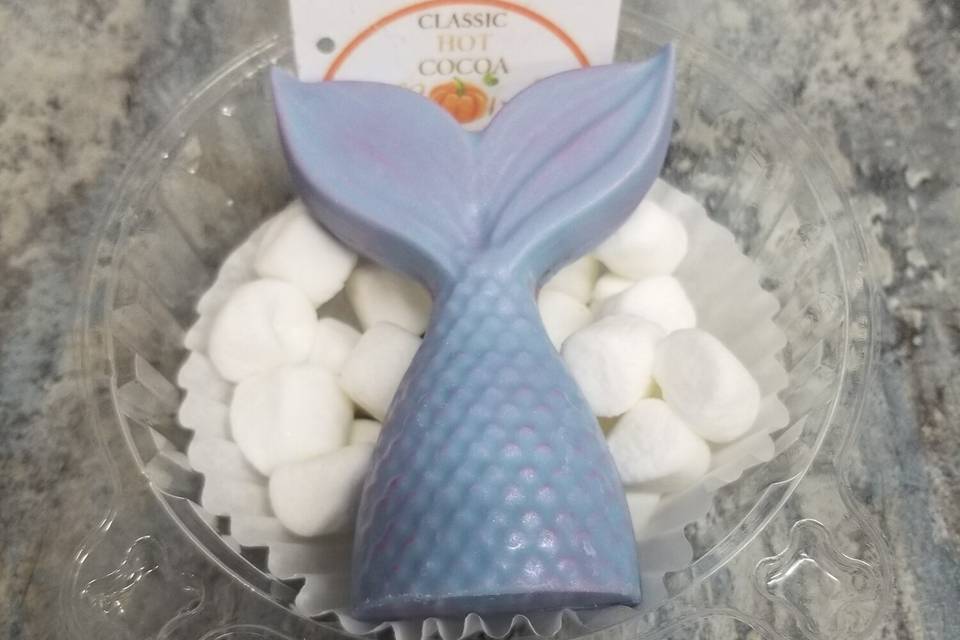 Mermaid Hot Chocolate Bomb
