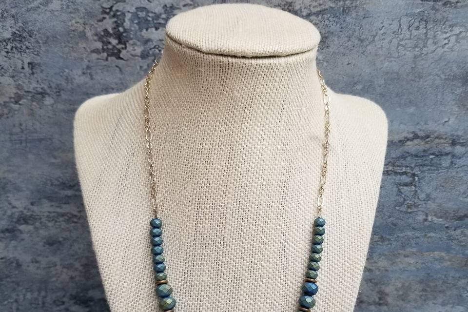 Ceramic Bead Chain Neck