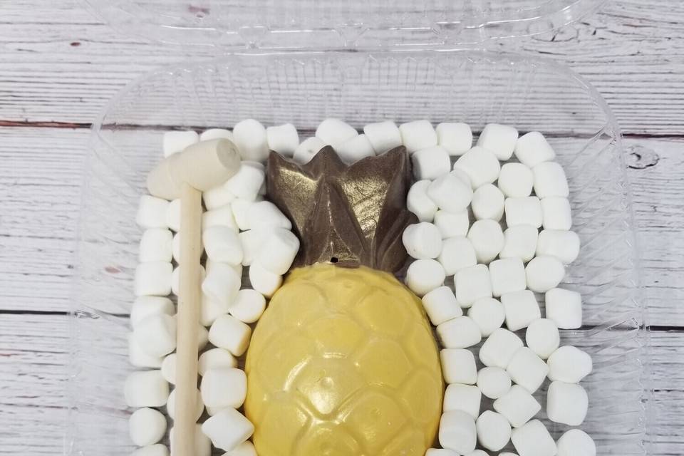 Breakable Chocolate Pineapple