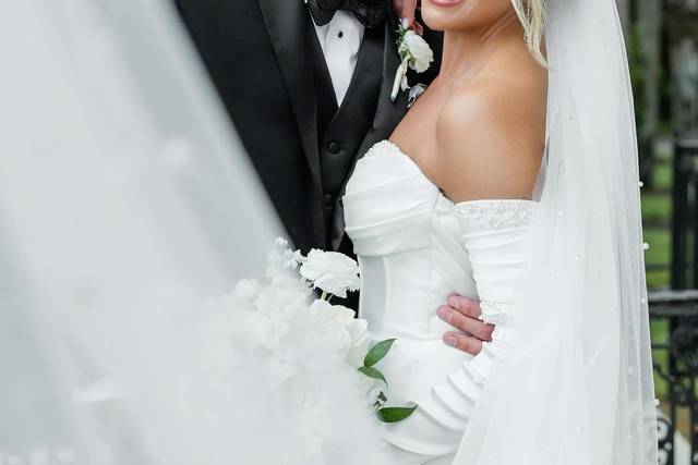 Jekyll island club bridal hair