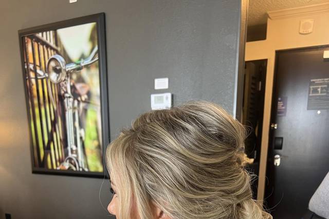 Savannah Georgia bridal hair