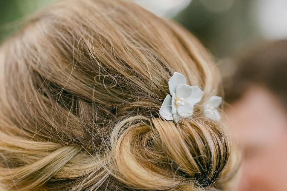 Savannah Georgia bridal hair
