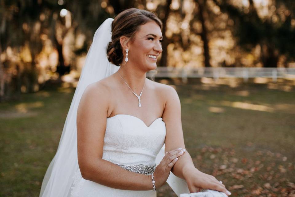 Savannah Georgia Bridal Hair