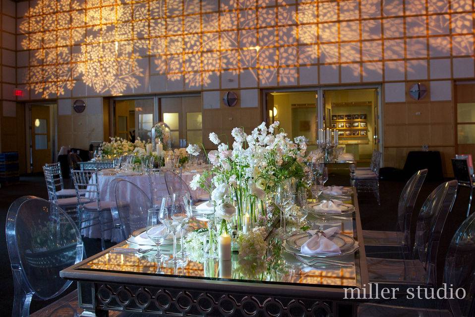 Long wedding tables | miller studio photography