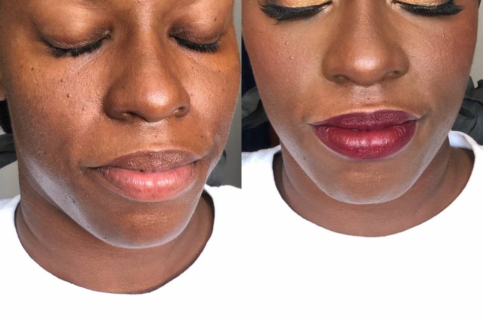 Airbrush makeup for flawless results