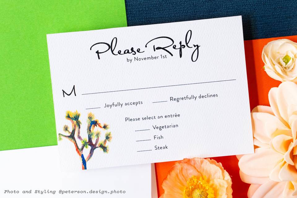 RSVP Card