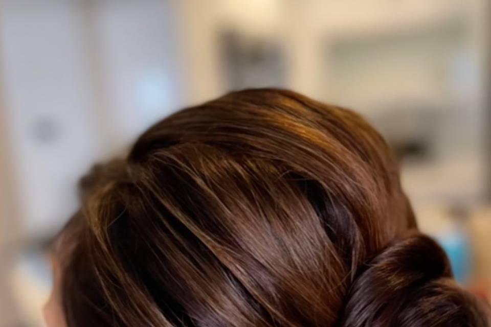 Bridal hair