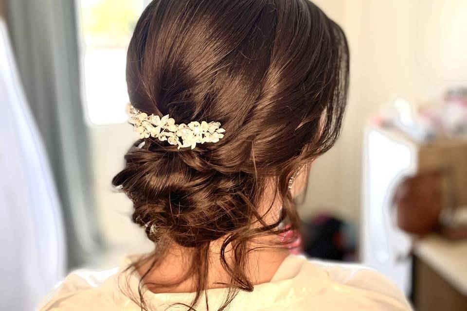 Bridal hair