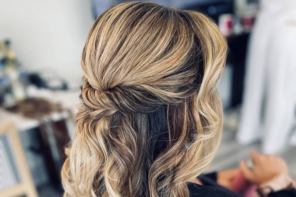 Bridal hair