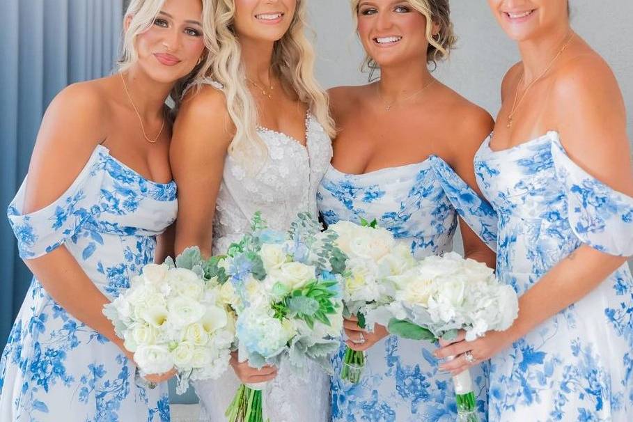 Bride & Sisters