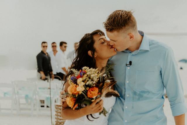 Beach weddomg