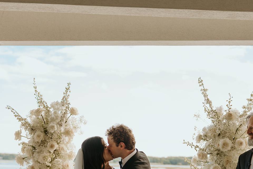 Ceremony on Sunset Deck