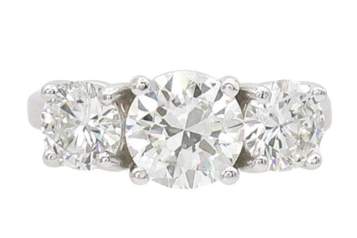 3 stone engagement ring