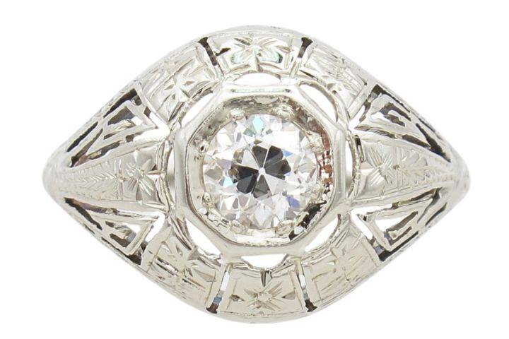 Antique engagement ring