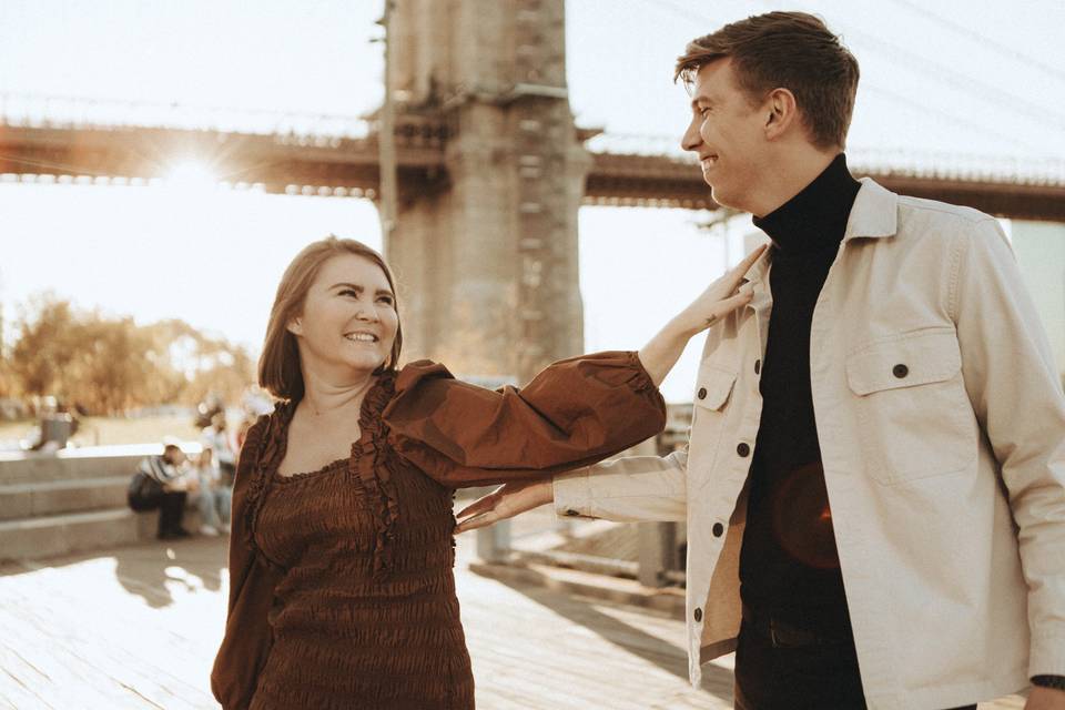 Brooklyn Bridge Engagement