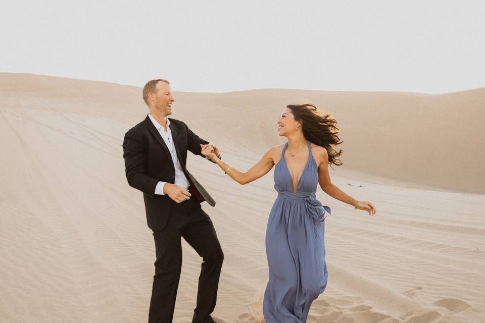 Glamis Sand Dunes Engagement