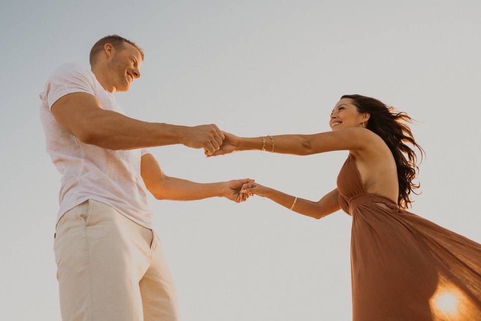 Glamis Sand Dunes Engagement