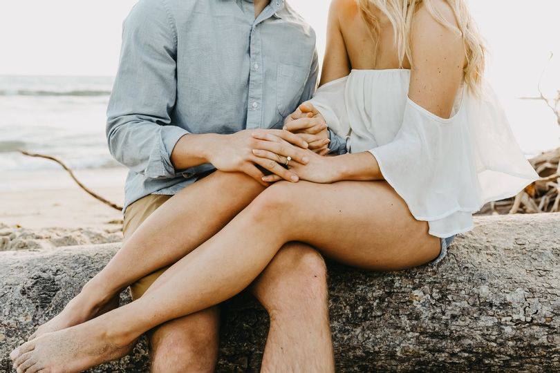 San Clemente Beach Engagement