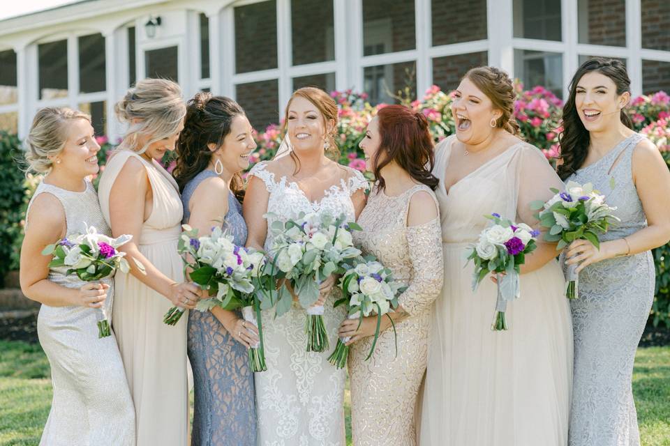 Beautiful Bride & Bridal Party