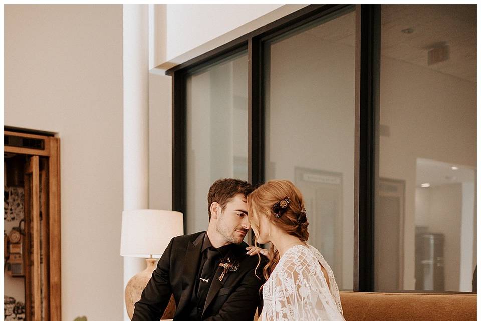 Bride and Groom Portrait