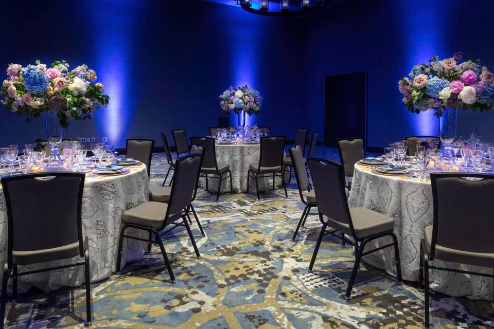 Glamorous event space