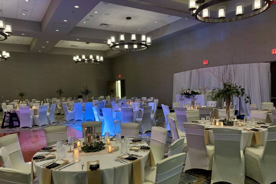 Reception set up