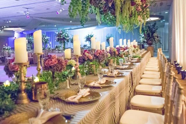 Dining table setup