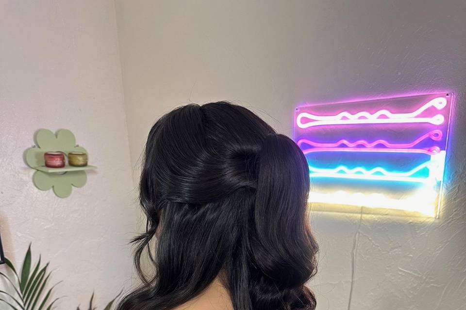 Half  up waves