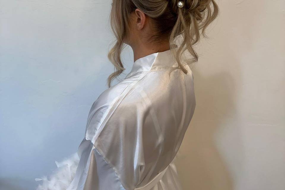 High bun