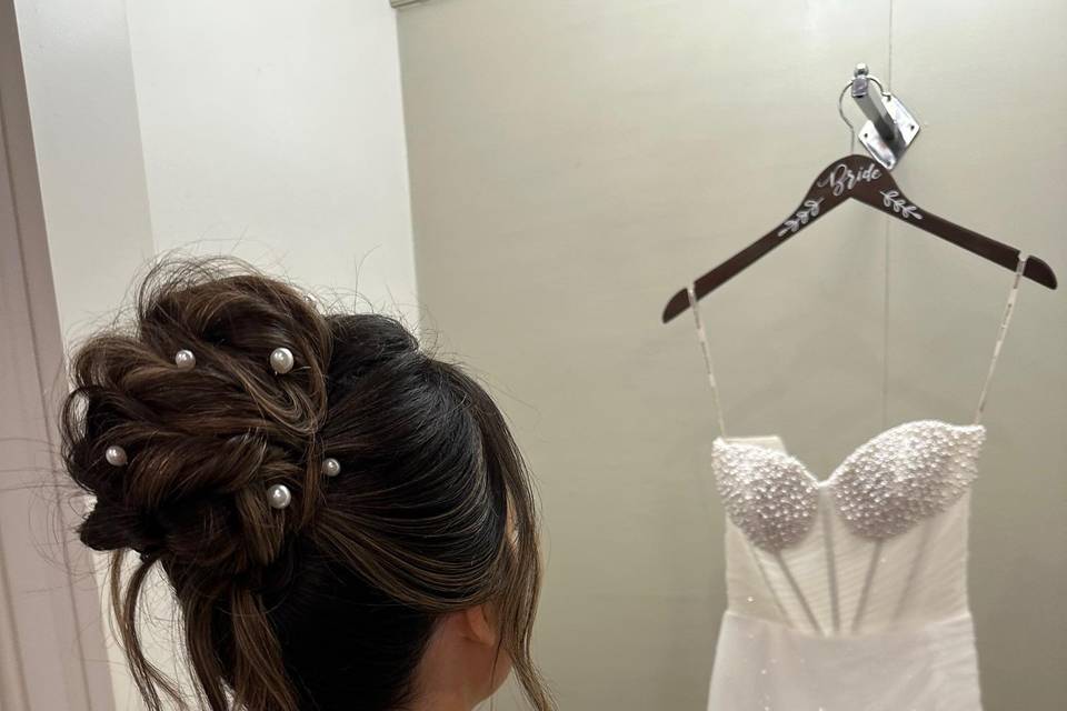 High bun