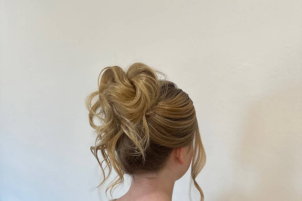 High bun